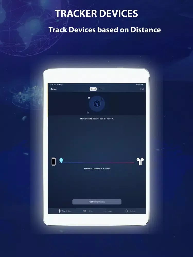 Fast Find My Bluetooth Devices iPad 应用截图