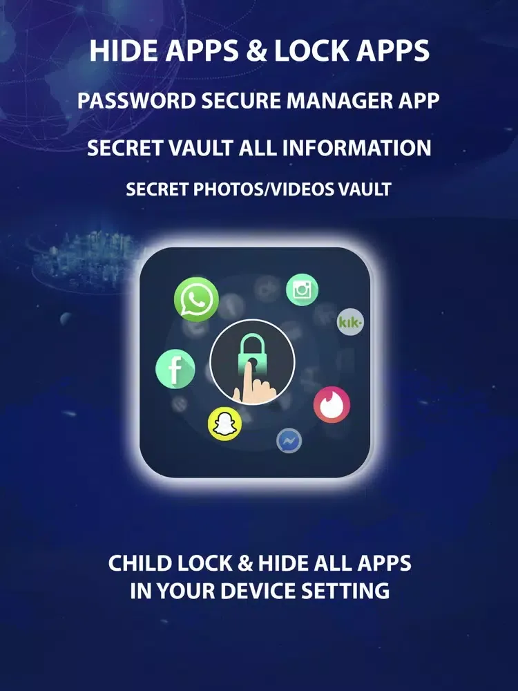 Screenshot di App Lock :Hide App & Lock Apps iPad 