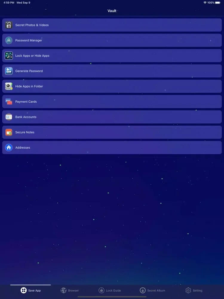 Screenshot di App Lock :Hide App & Lock Apps iPad 