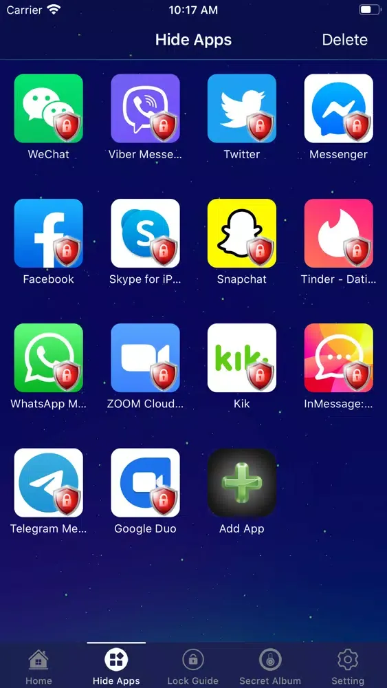 Screenshot di App Lock :Hide App & Lock Apps