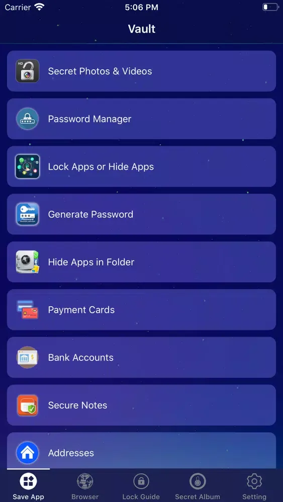 Screenshot di App Lock :Hide App & Lock Apps