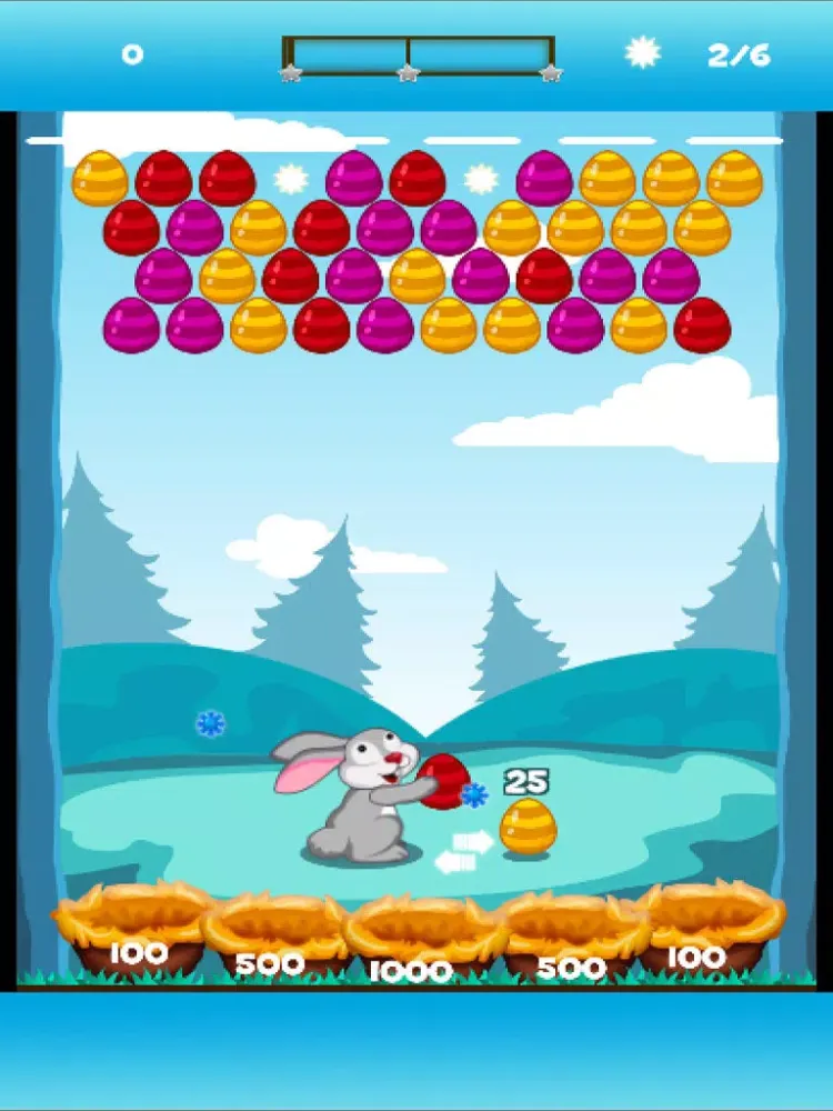 Zrzuty ekranu Bubble Shooter Egg Bunny : Match Pop Mania 2D Free Game iPad 