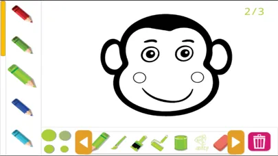 Animal Coloring Pages - Discover the best coloring book with great animal pictures Free 스크린샷