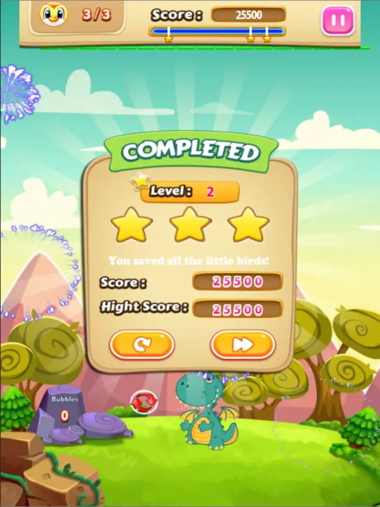 Tangkapan layar Dragon Pop Bubble Shooter Mania : Match 3 Pro Hd Free Game iPad 