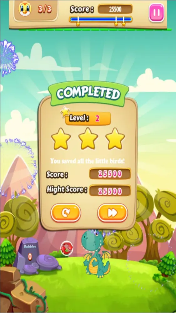 Tangkapan layar Dragon Pop Bubble Shooter Mania : Match 3 Pro Hd Free Game