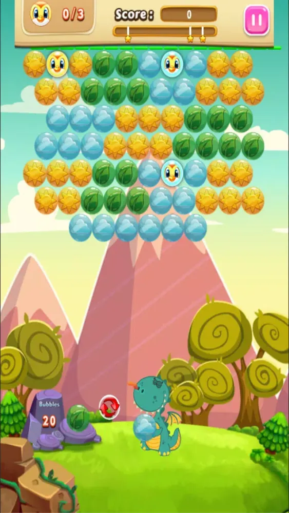 Tangkapan layar Dragon Pop Bubble Shooter Mania : Match 3 Pro Hd Free Game