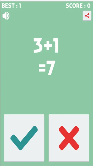 Extreme Math True Or False : The Addition and Subtraction Puzzle Free Game سکرین شاٹس