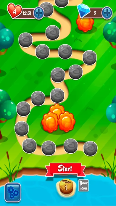 Sweet Fruit Jelly Garden Saga : Match 3 Free Game 스크린샷