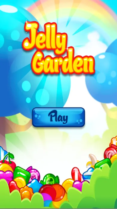 Sweet Fruit Jelly Garden Saga : Match 3 Free Game 스크린샷
