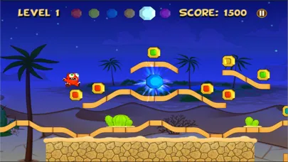 Zrzuty ekranu Creepy Mega Monster Escape Run and Jump 2d Free Game