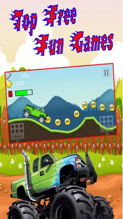 4*4 Monster Truck Offroad Legends Rider : Hill Climb Racing Driving Free Games Screenshots