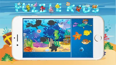 Sea Animals Puzzle Toddlers Learning Games スクリーンショット