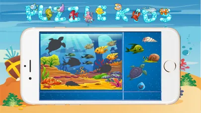 Sea Animals Puzzle Toddlers Learning Games スクリーンショット