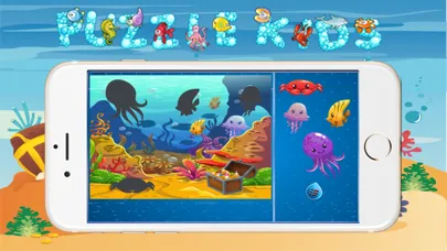 Sea Animals Puzzle Toddlers Learning Games スクリーンショット