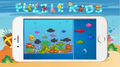 Sea Animals Puzzle Toddlers Learning Games スクリーンショット