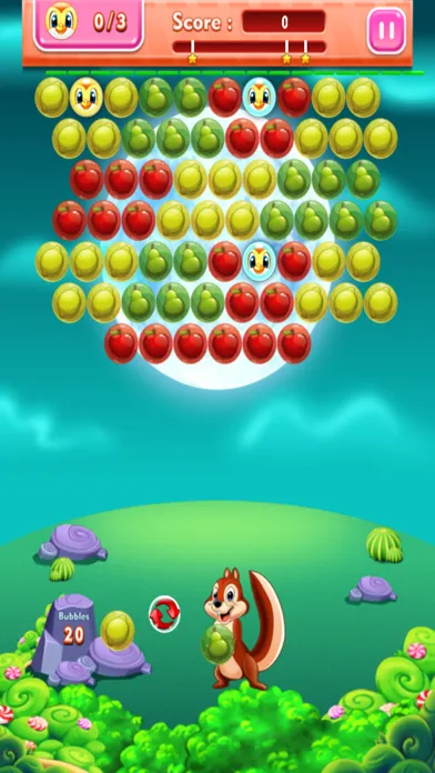 Squirrel Pop Bubble Shooter Fruit Saga : Match 3 Hd Free Game স্ক্রিনশট