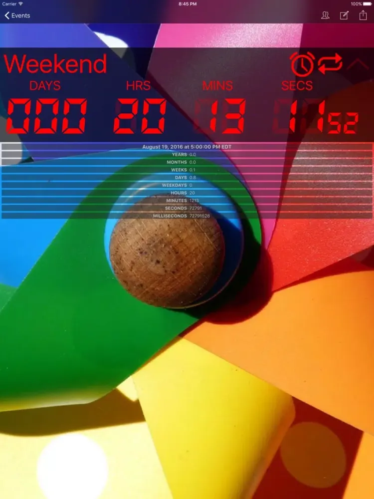 تصاویر Final Countdown Timer iPad 