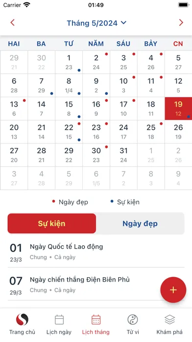 Tử Vi Phong Thủy Sơn Chu স্ক্রিনশট