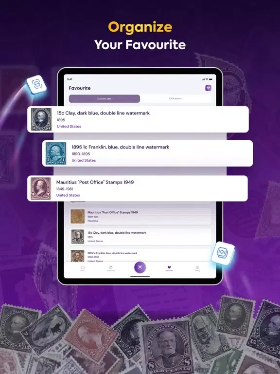 Stamp Identifier Value Manager iPad  Ekran Görüntüleri