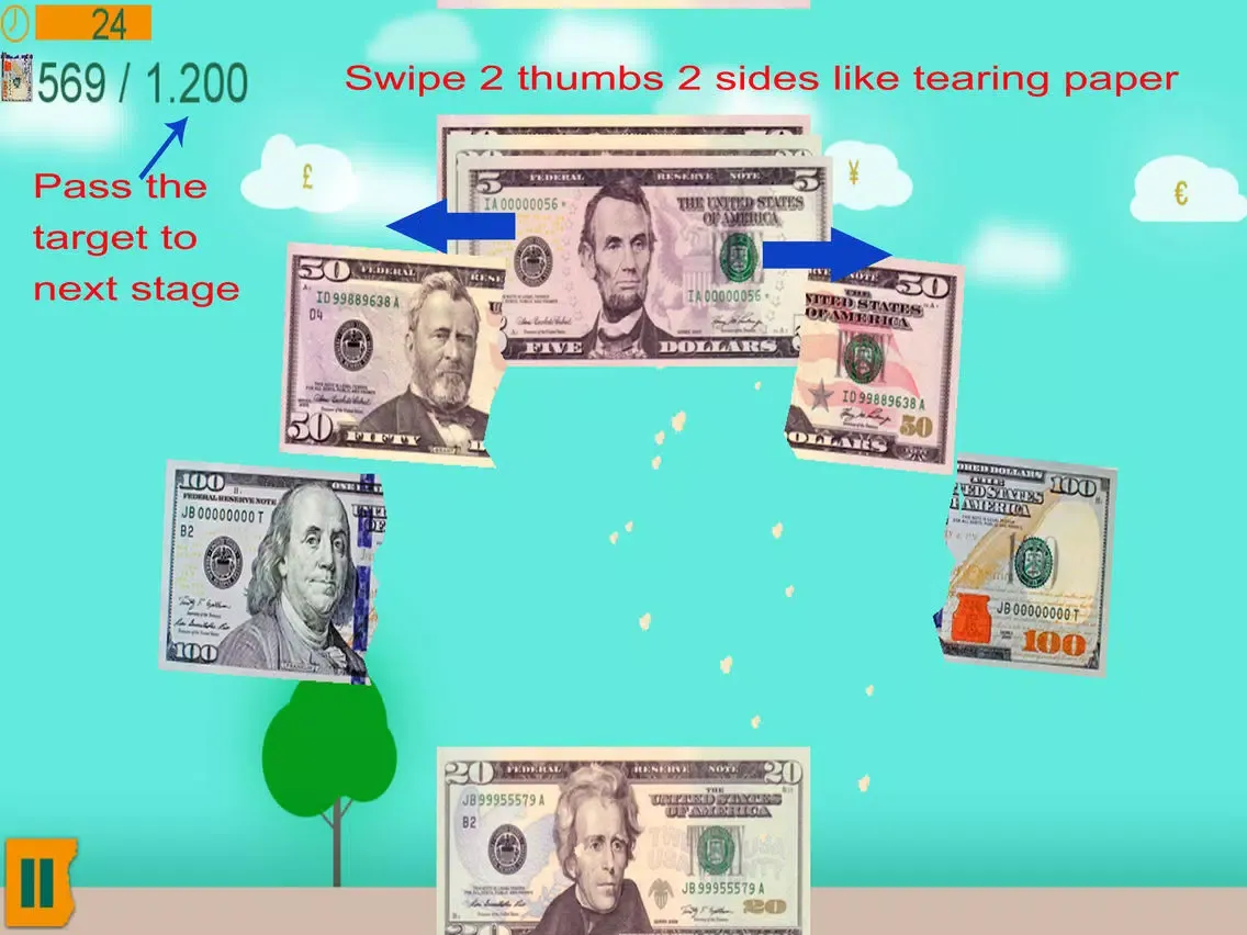 Tear Money iPad  Screenshots