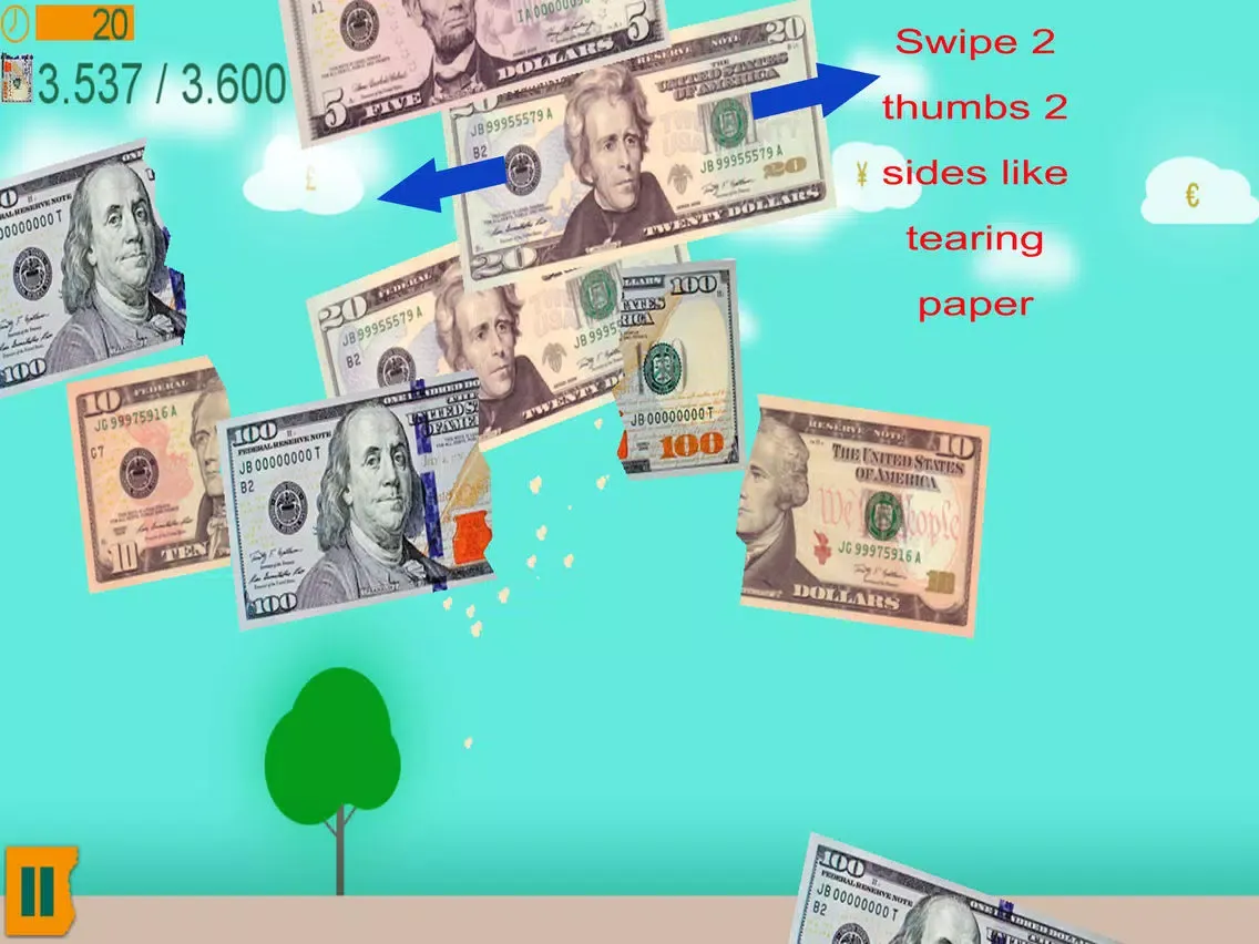 Tear Money iPad  Screenshots
