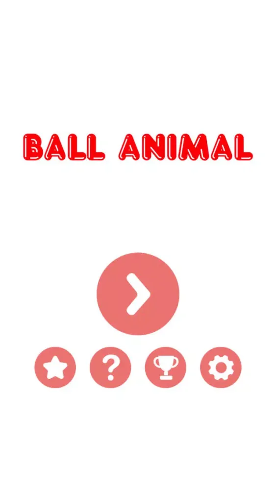 Tangkapan skrin Ball Animal