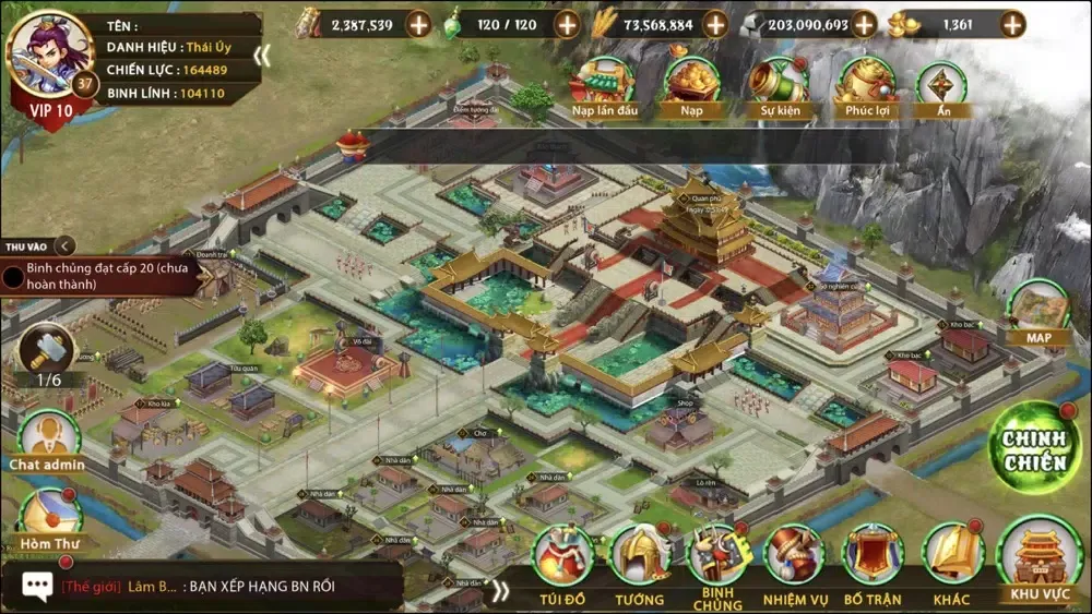 Thành Chiến - Game Chiến Thuật应用截图