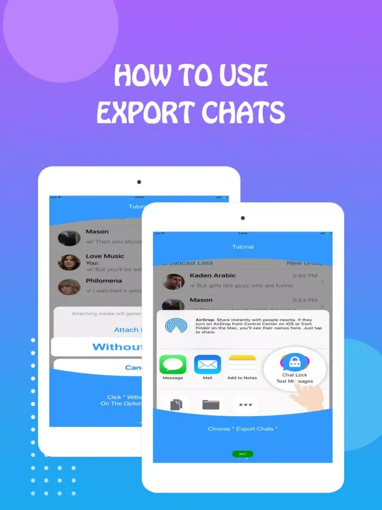 صور Chat Lock - Text Messages iPad 