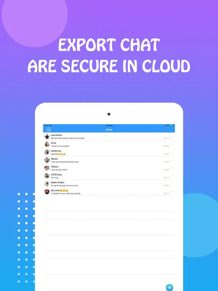 صور Chat Lock - Text Messages iPad 
