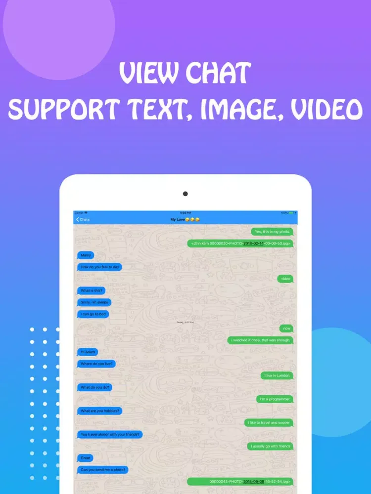 صور Chat Lock - Text Messages iPad 