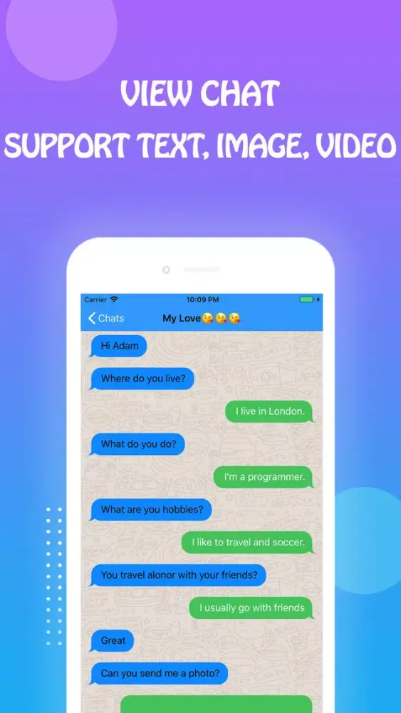 صور Chat Lock - Text Messages