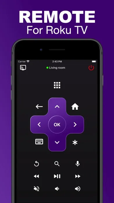 Universal Remote TV For Roku স্ক্রিনশট