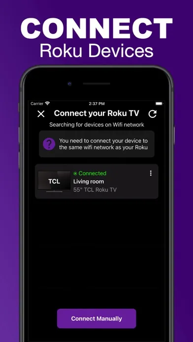 Universal Remote TV For Roku স্ক্রিনশট