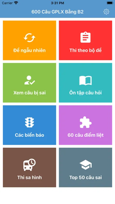 Ôn thi GPLX - 600 câu Screenshots