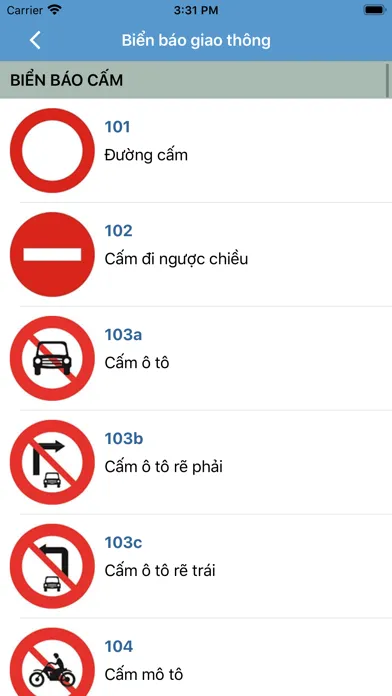 Ôn thi GPLX - 600 câu Screenshots