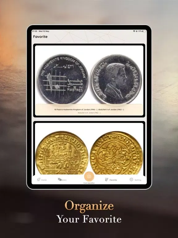 تصاویر Coin Scan: identify Value rare iPad 