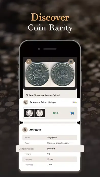تصاویر Coin Scan: identify Value rare