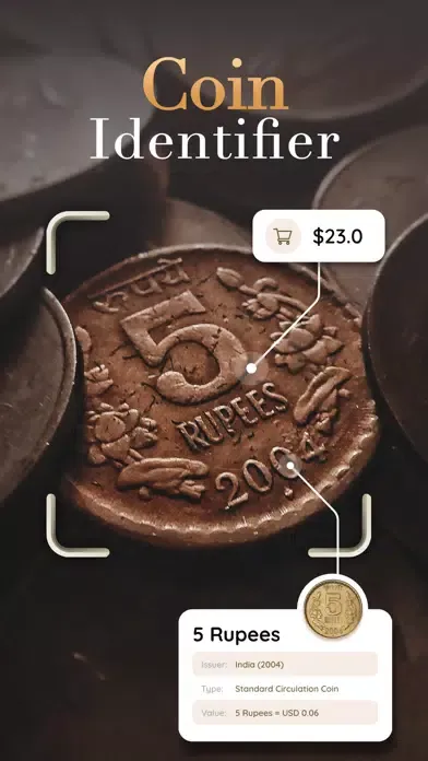 تصاویر Coin Scan: identify Value rare