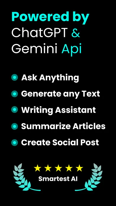 AI Chat ∙ Assistant & ChatBot应用截图