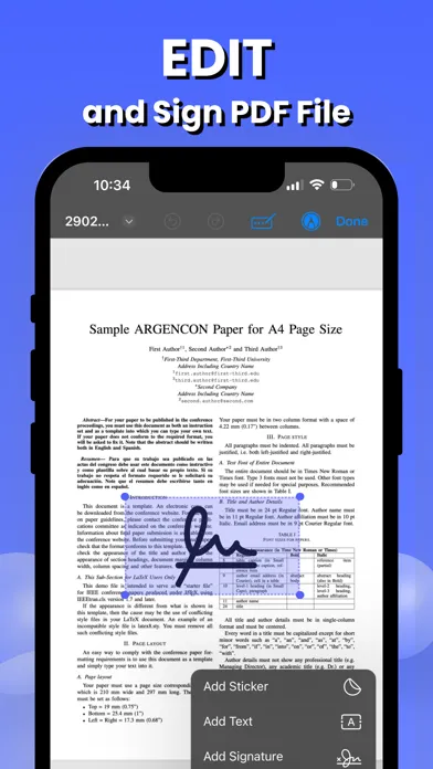 Scanner App : Scan PDF, Doc سکرین شاٹس