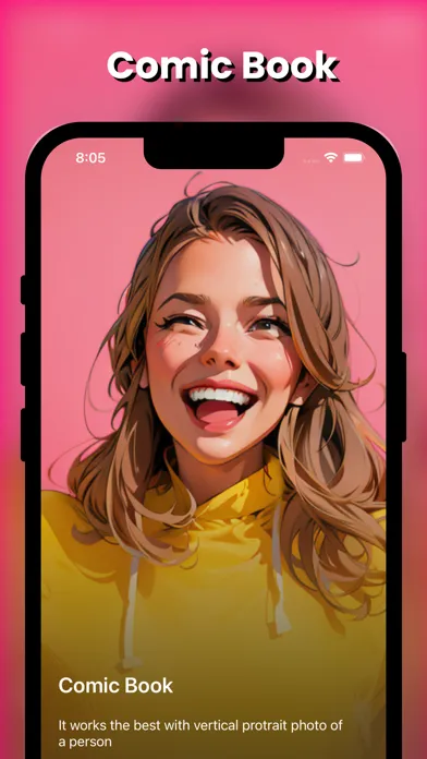 Ảnh chụp màn hình của Loopie : AI Photo Generator