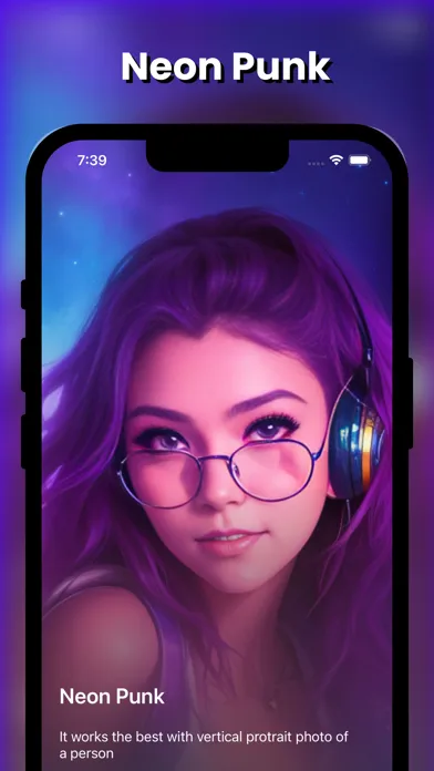 Ảnh chụp màn hình của Loopie : AI Photo Generator