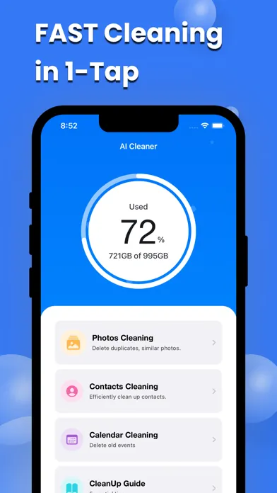 ภาพหน้าจอของ Phone Cleaner - Smart Clean Up