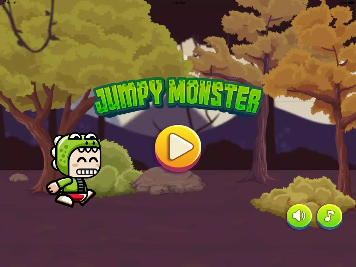 Jumpy Monster iPad  سکرین شاٹس