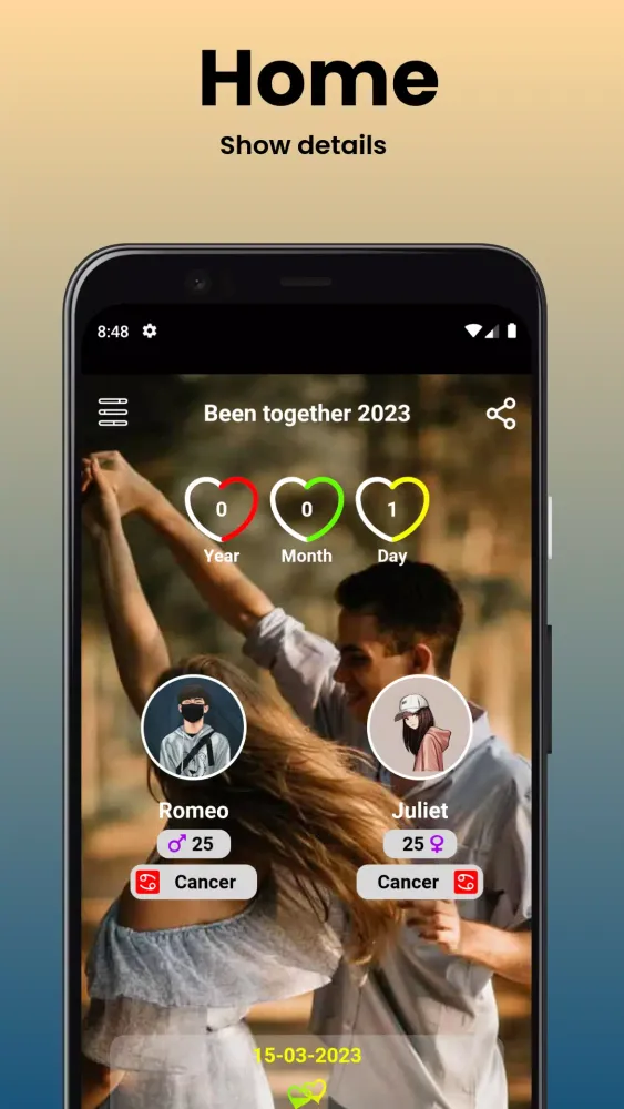 Been Together - Dark mode Ekran Görüntüleri