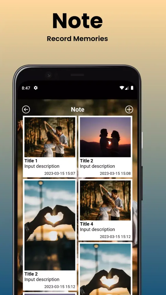 Been Together - Dark mode Ekran Görüntüleri