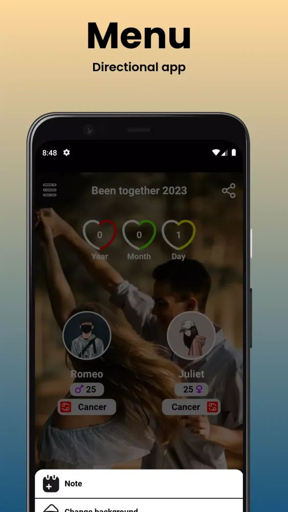 Been Together - Dark mode Ekran Görüntüleri