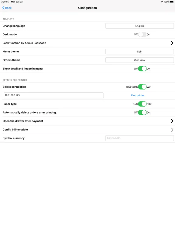 EASY POS - BEST POS APP iPad Screenshots