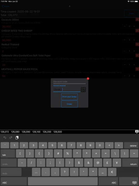 EASY POS - BEST POS APP iPad Screenshots