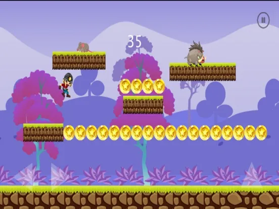 Tangkapan layar Super Farmer Adventure Running and Jumping Games iPad 